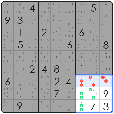 sudoku techniques advanced